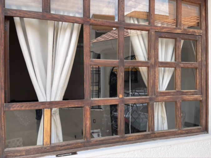 Restaurando una ventana de madera